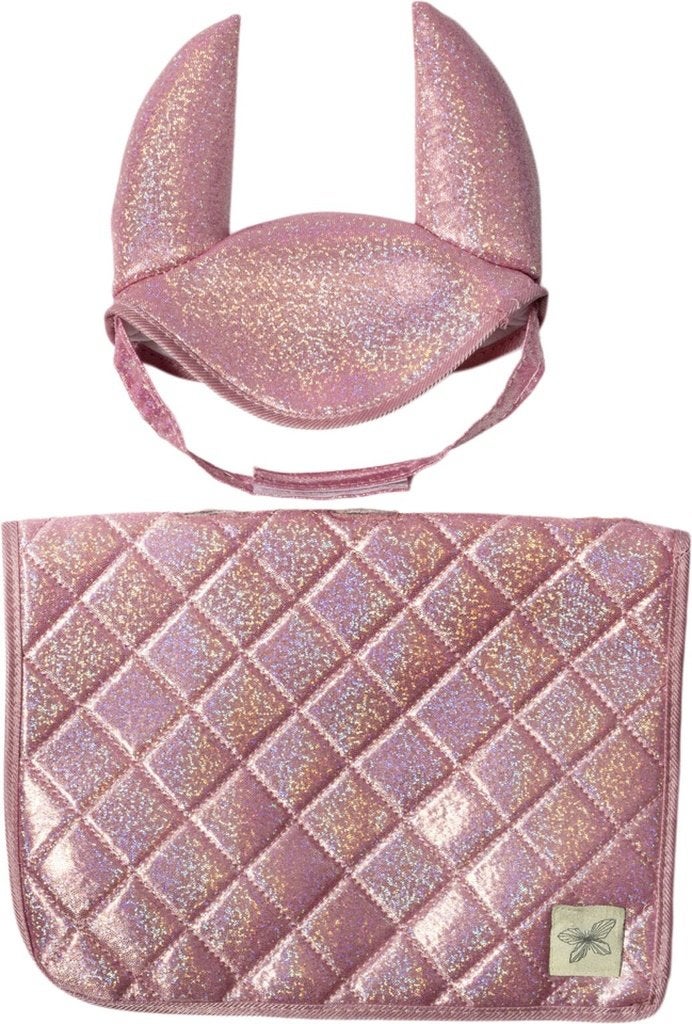 Hobby Horse Zadeldekje en  Glitter Muts Roze, Ophalen of Verzenden, Nieuw
