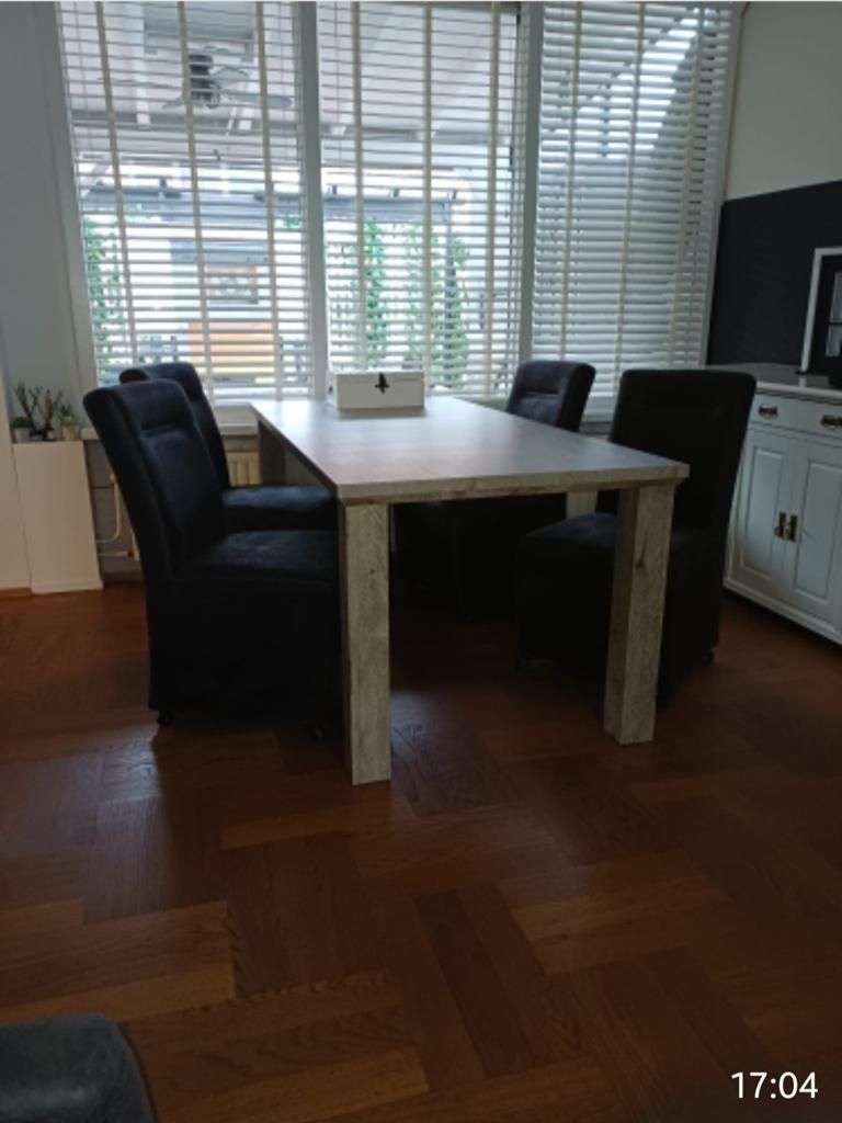 Eetkamerstoelen, Huis en Inrichting, Ophalen, Grijs, Vijf, Zes of meer stoelen