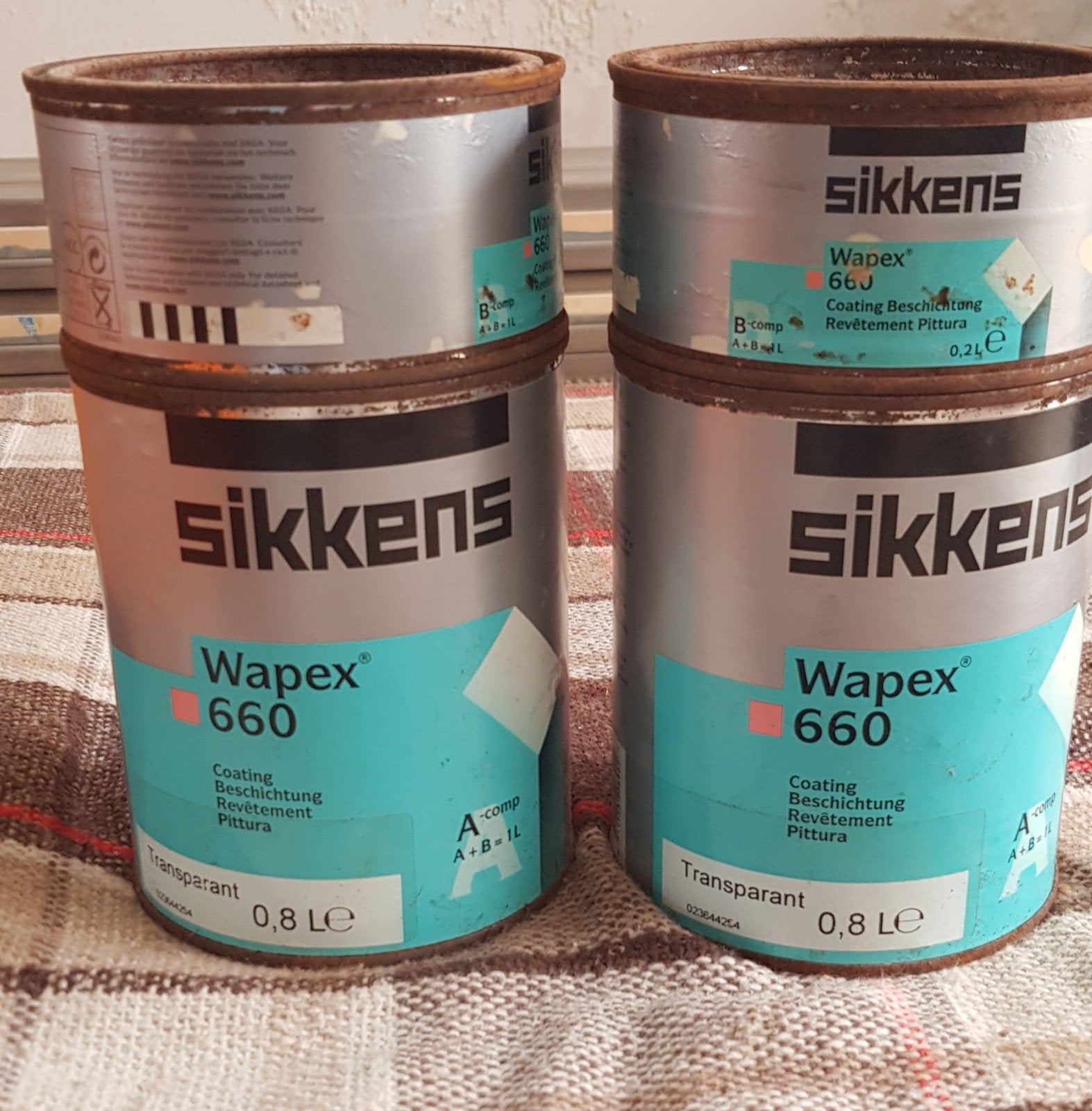 wappex 660 sikkens, Ophalen, Wit