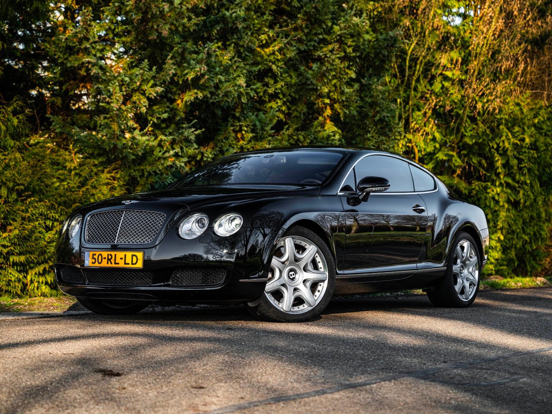 Bentley Continental GT 6.0 W12, Auto's, Automaat, Dealer onderhouden, Gebruikt, Zwart