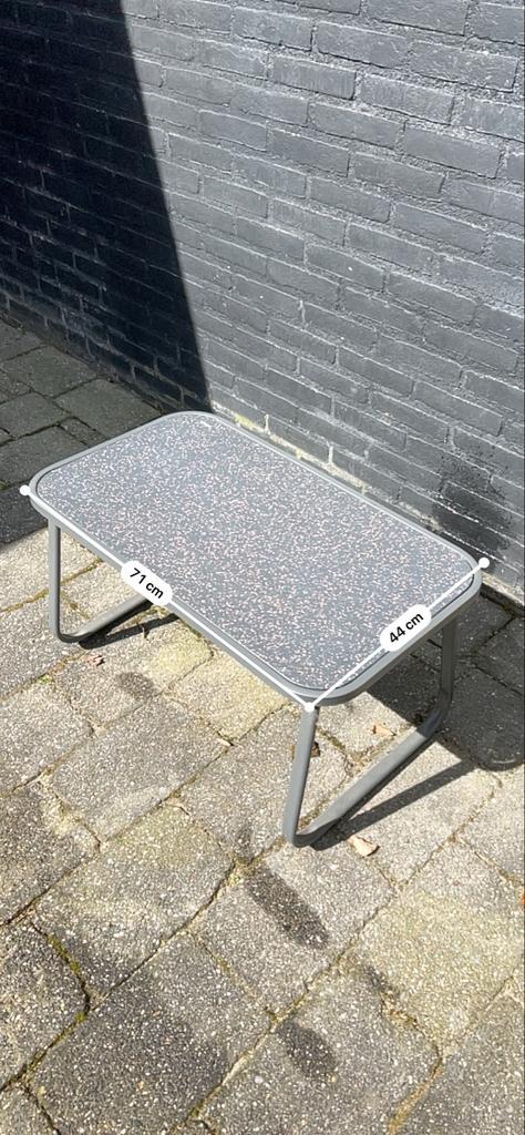 Garden table with chairs (packaged), Gebruikt, Aluminium, Ophalen, 2 zitplaatsen