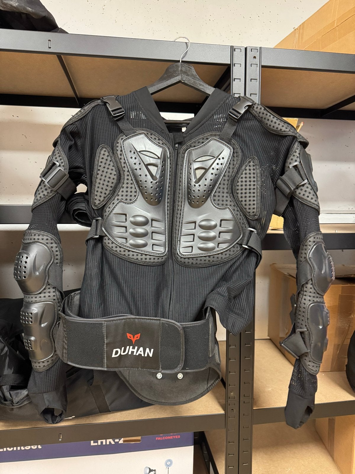 Duhan Motorcross Beschermende Jas XXL, Motoren, Ophalen of Verzenden, Tweedehands, Heren, Motorcrosskleding