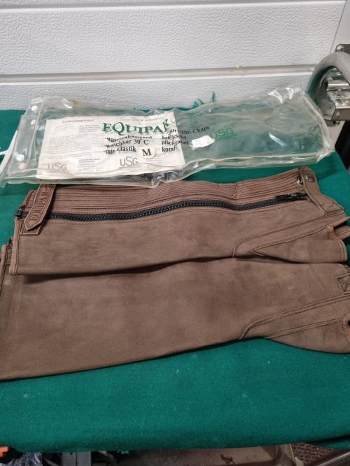 chaps maat m bruin equipar, Ophalen of Verzenden, 'T Olde Gre-j, Info@toldegrej.nl, Endepoelstraat 20f Didam