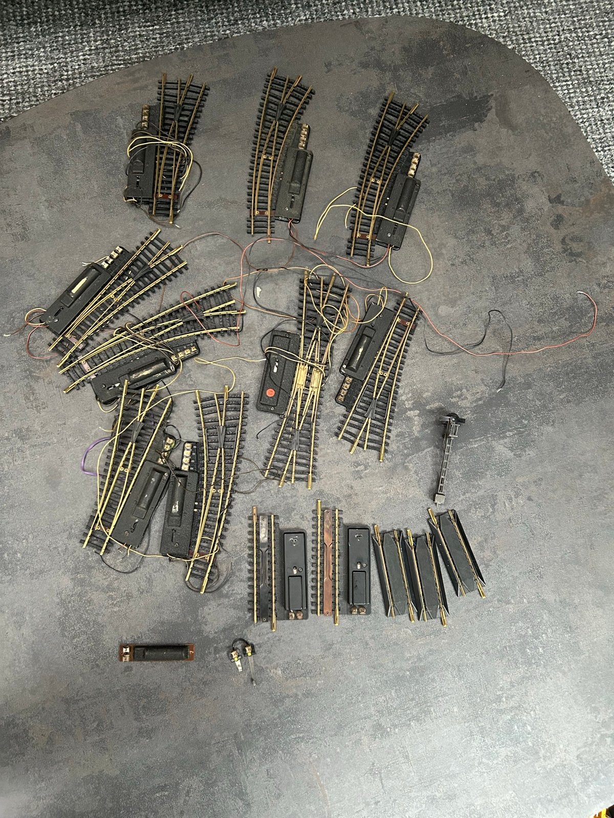Fleischmann H0 elektrische wissels en ontkoppelaars jaren '7, Gebruikt, Rails, Ophalen of Verzenden, Analoog