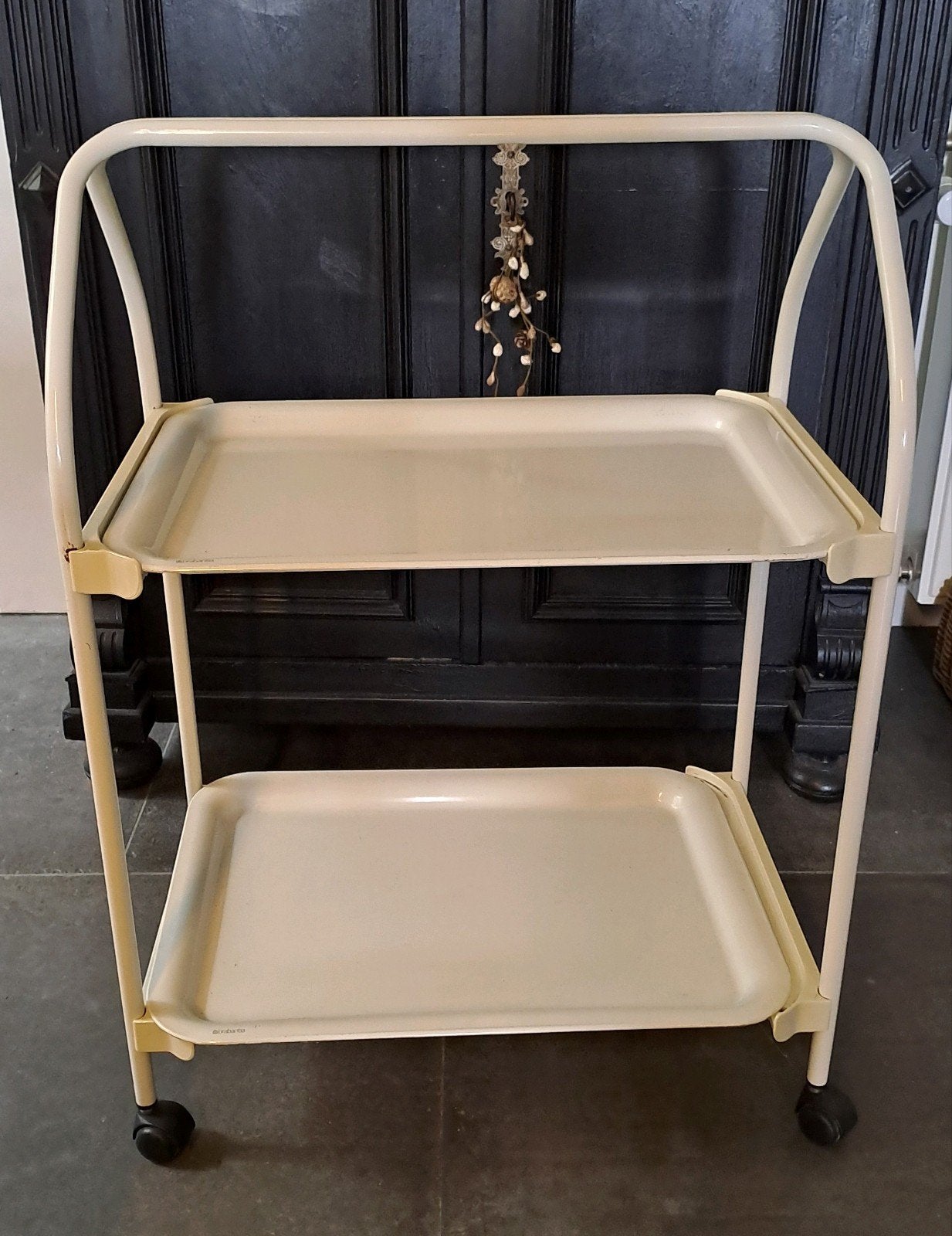 Vintage Brabantia serveerwagen, Ophalen