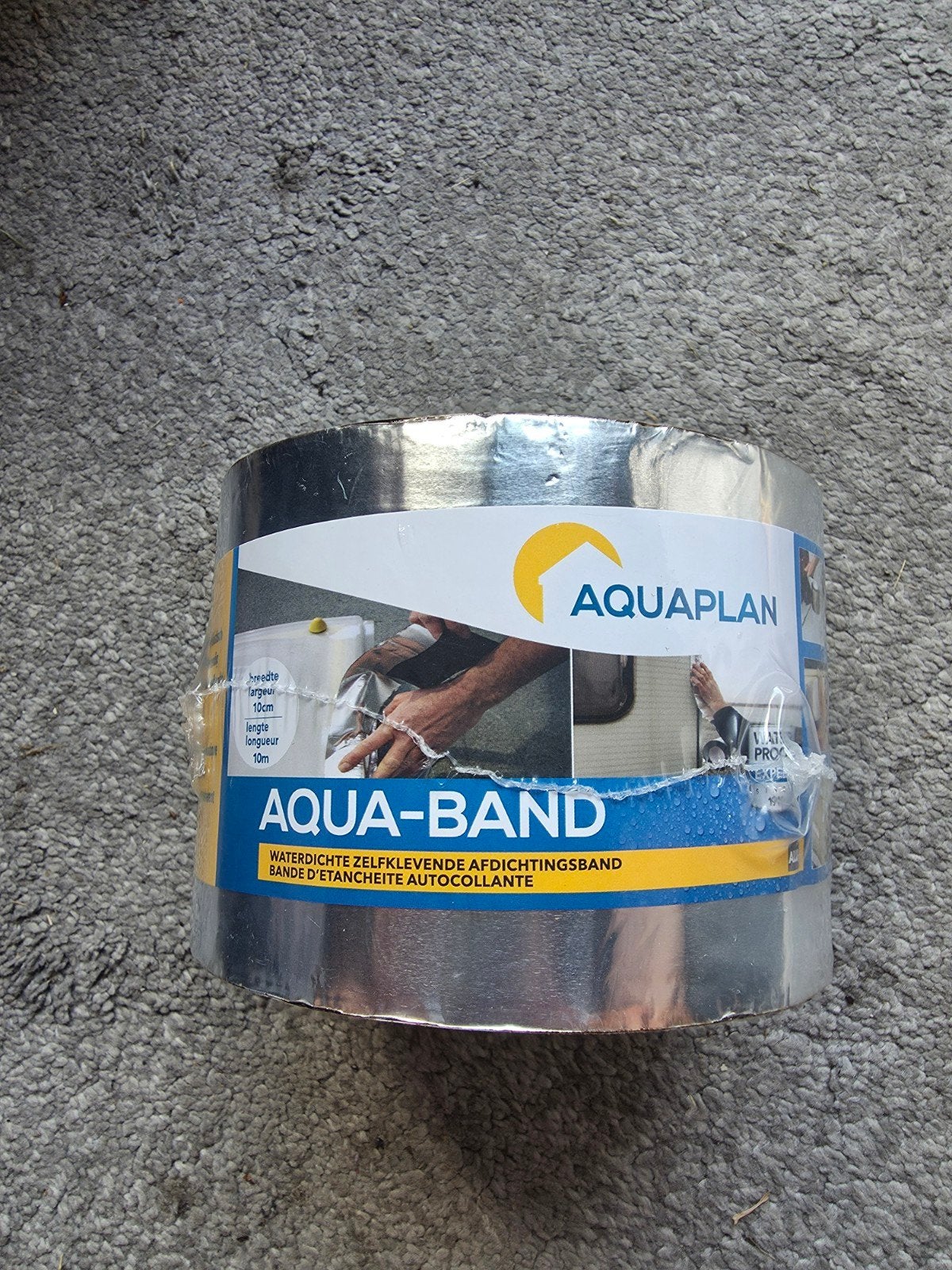 Aquaplan Aqua-Band Waterdichte Zelfklevende Afdichtingsband, Overige materialen, Nieuw, 15 m² of meer, Ophalen