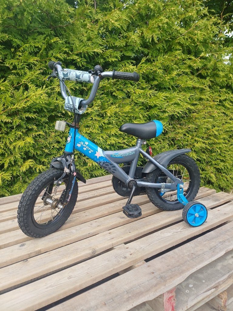 Jongensfiets 12 inch, Fietsen en Brommers, Fietsen | Jongens, Ophalen, Gebruikt, Terugtraprem, 14 inch of minder