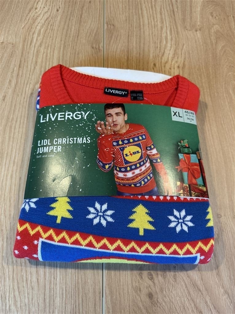 liddl kerst trui nieuw - maat XL, Ophalen of Verzenden, Nieuw, Maat 56/58 (XL)