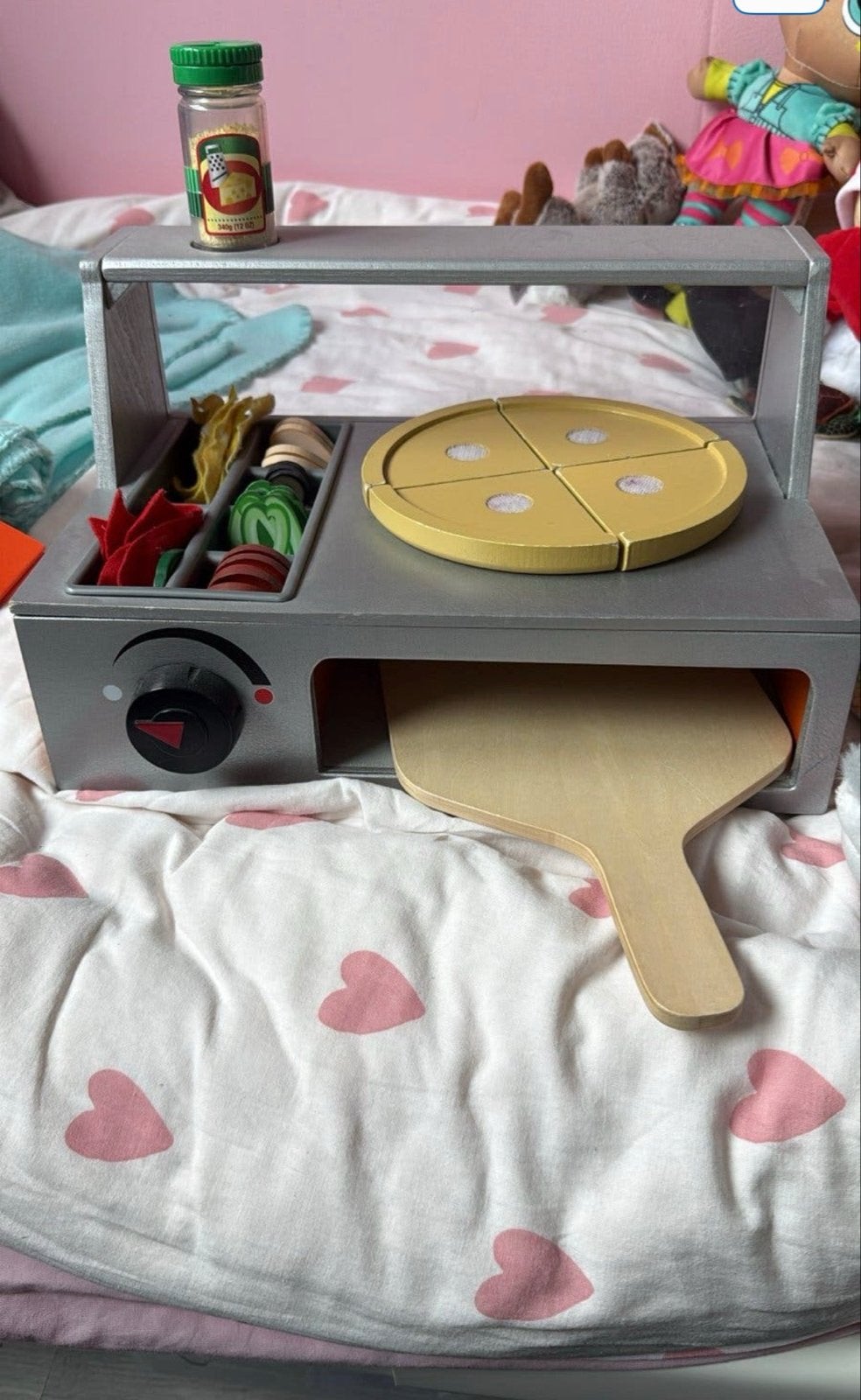 Melissa & Doug Houten Pizza Oven Speelset, Ophalen, Gebruikt, Jongen of Meisje