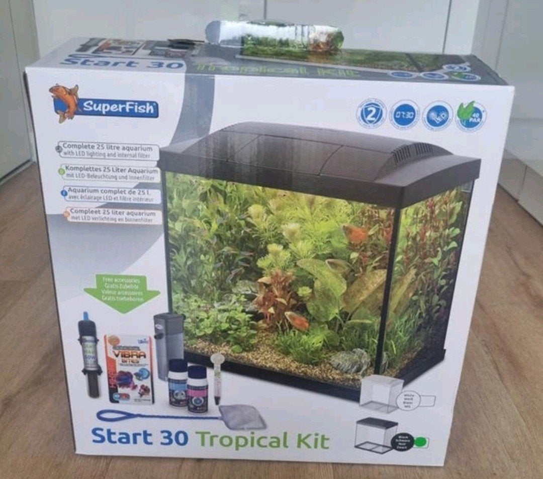 Superfish Aquarium Start 30 Tropical Kit aquarium, Dieren en Toebehoren, Ophalen of Verzenden, Leeg aquarium