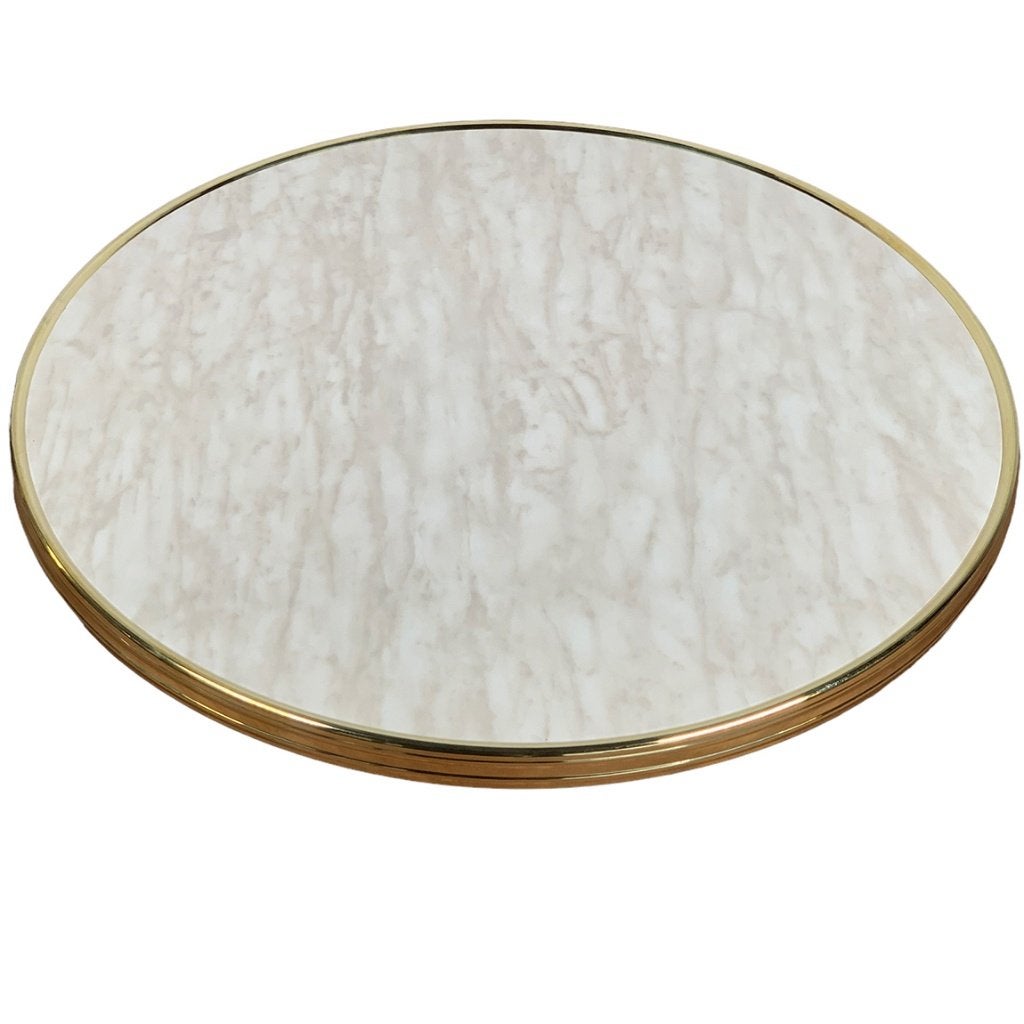 Tafelblad met sierrand - marmerlook, Ophalen of Verzenden, Nieuw