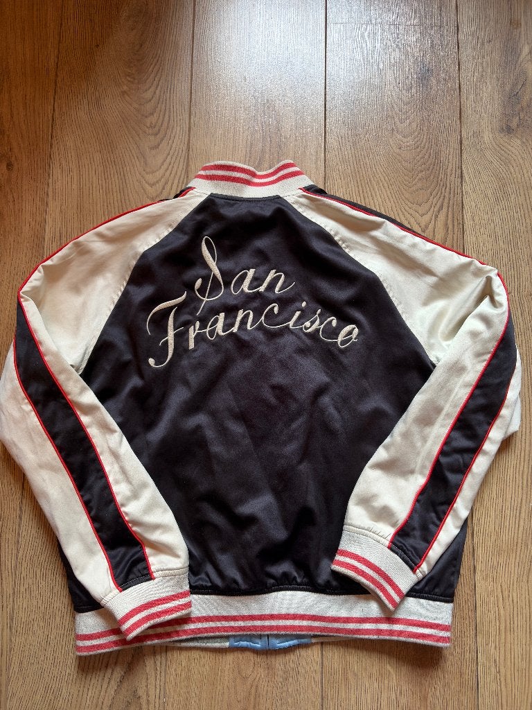 Levi's Reversible 'San Fransisco' Souvenir Jas mt M., Maat 38/40 (M), Overige kleuren, Ophalen of Verzenden, Zo goed als nieuw