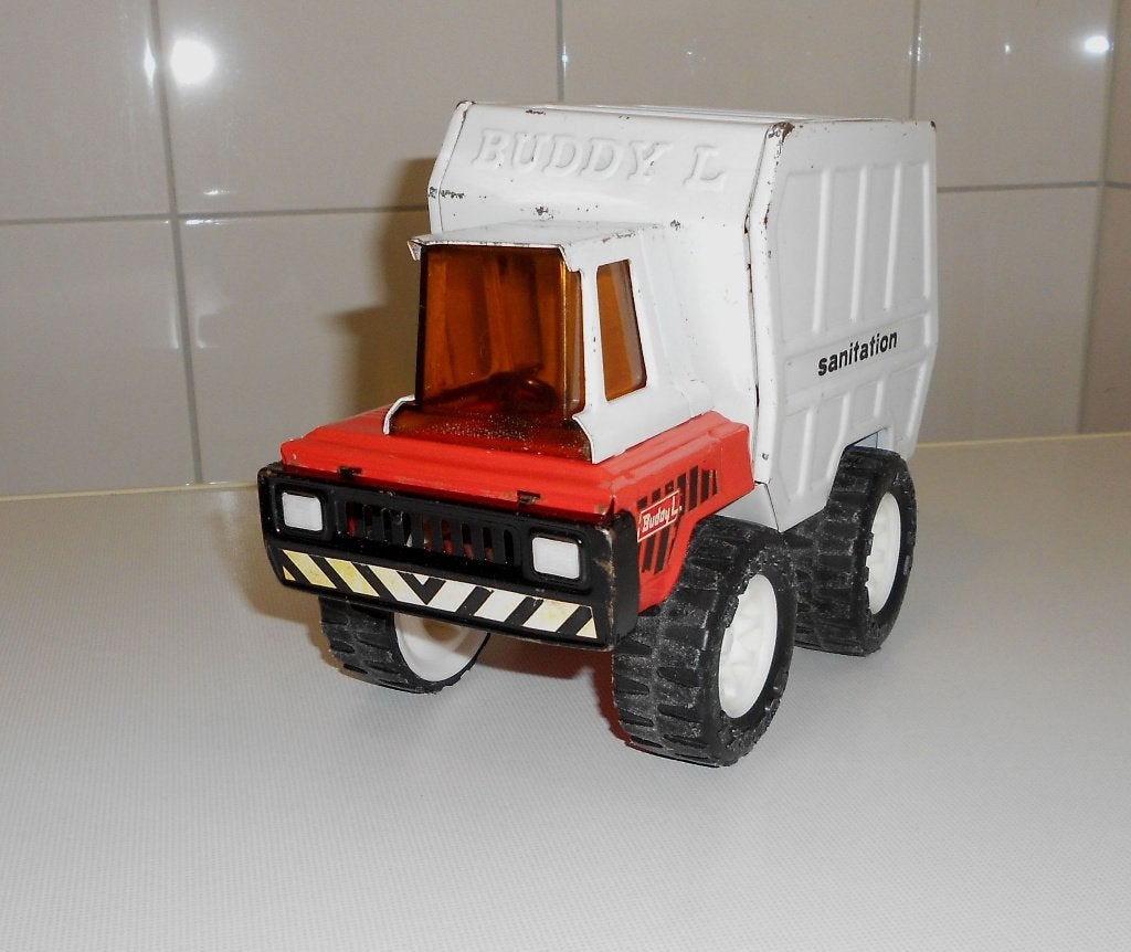 Buddy L Sanitation vintage vrachtauto / combine 1970 ., Ophalen of Verzenden