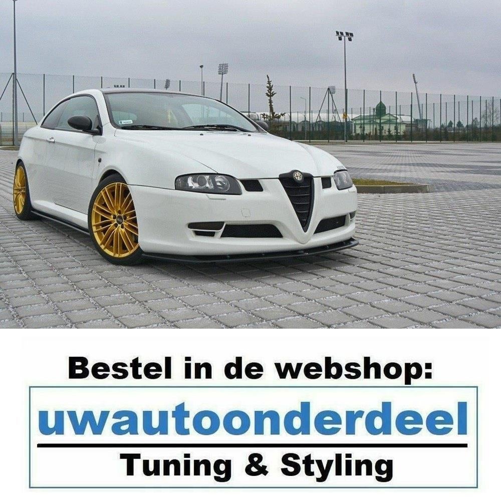 Maxton Spoiler Voorspoiler Lip Splitter Voor Alfa Romeo GT, Auto diversen, Tuning en Styling, Verzenden