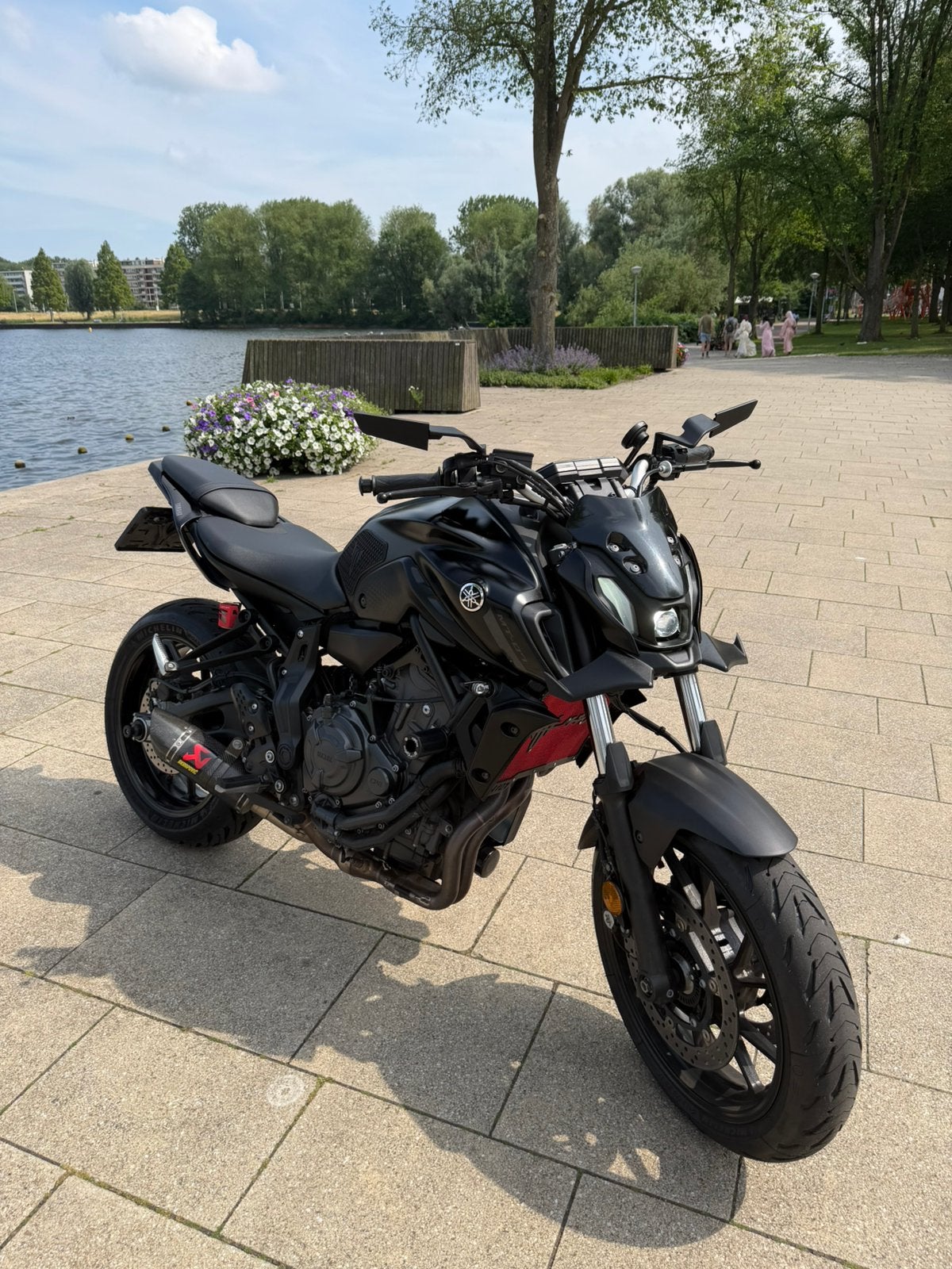 Yamaha MT-07 2022 Tech Black, 700 cc, 2 cilinders, Particulier, Minimaal motorrijbewijs A2