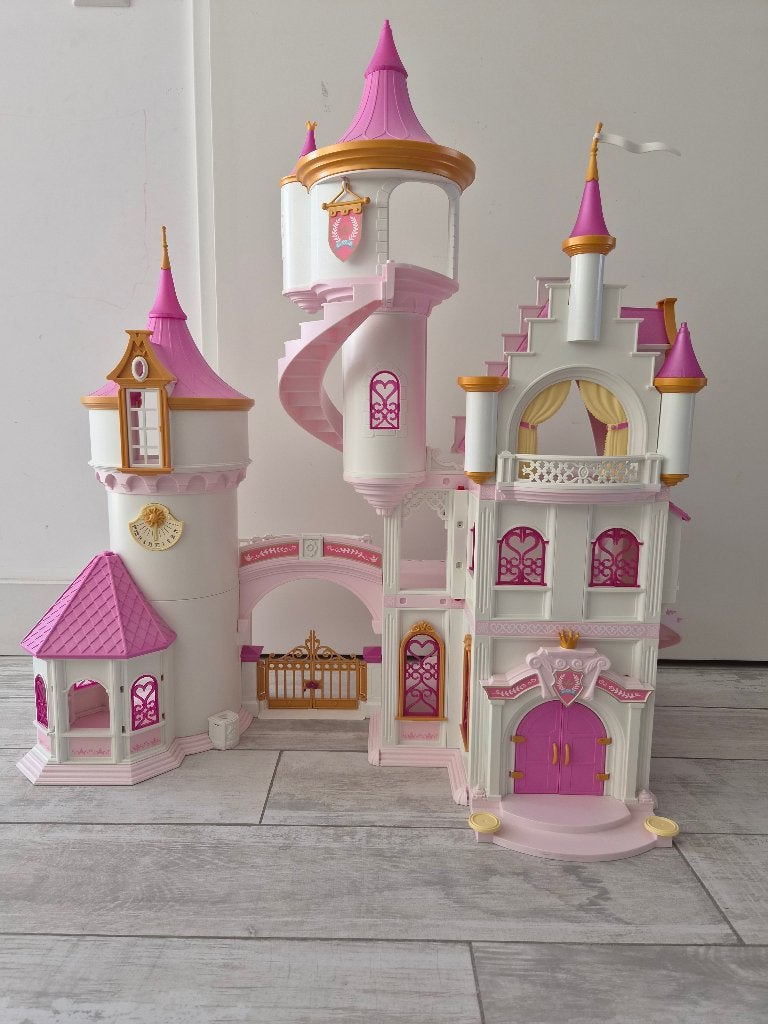 PLAYMOBIL Princess Groot Prinsessenkasteel - 70447, Ophalen, Gebruikt, Complete set, Kasteel/Fort