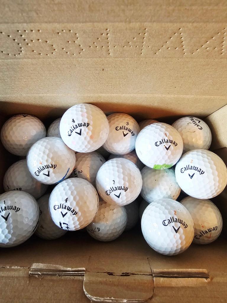 50 Callaway Warbird golfballen - Kwaliteit AA/AAA, Sport en Fitness, Golf, Gebruikt, Bal(len), Callaway, Ophalen of Verzenden