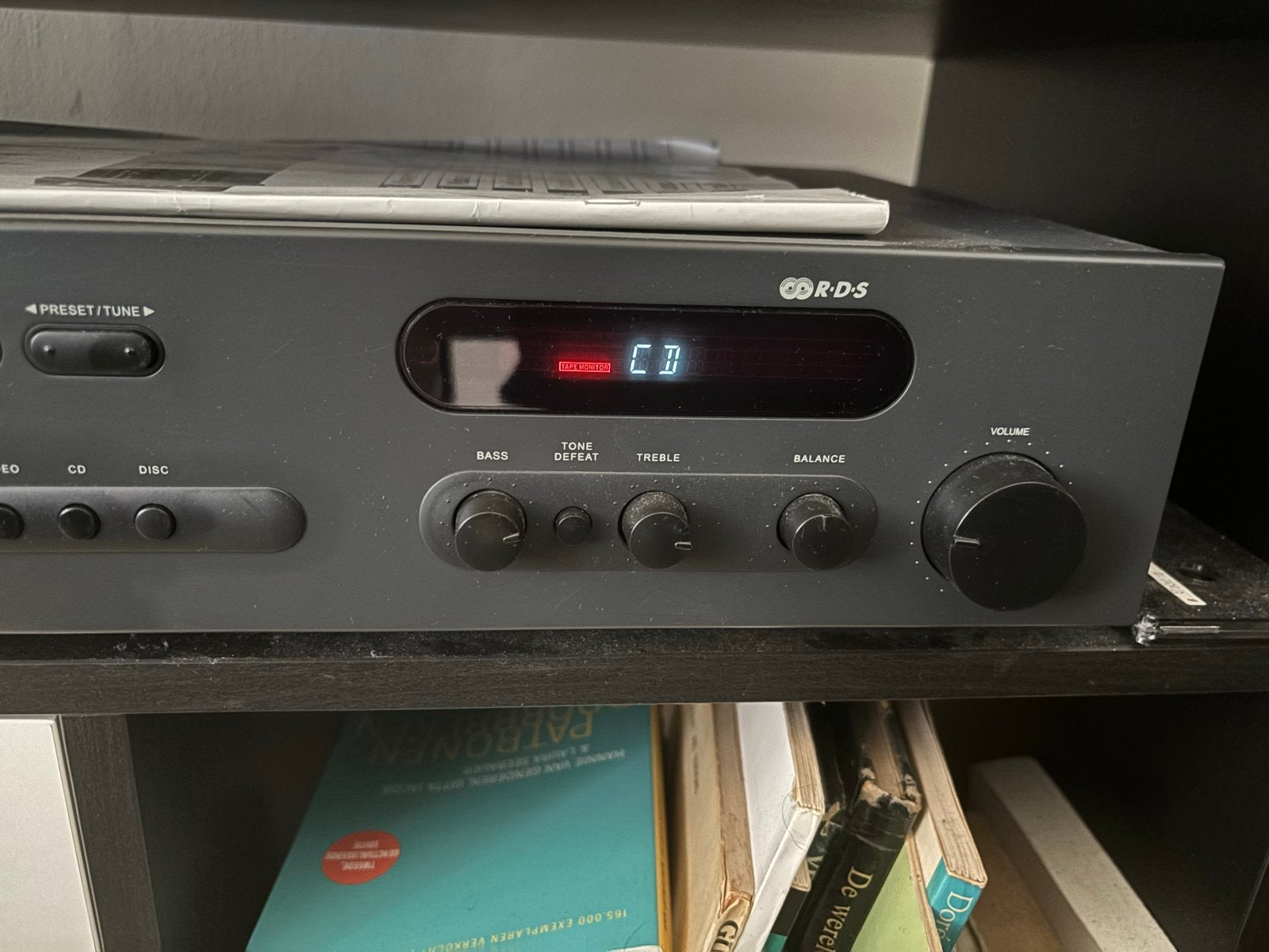 NAD Stereo Receiver C 730 - Hoogwaardige Audio, Gebruikt, 60 tot 120 watt, Stereo, Ophalen