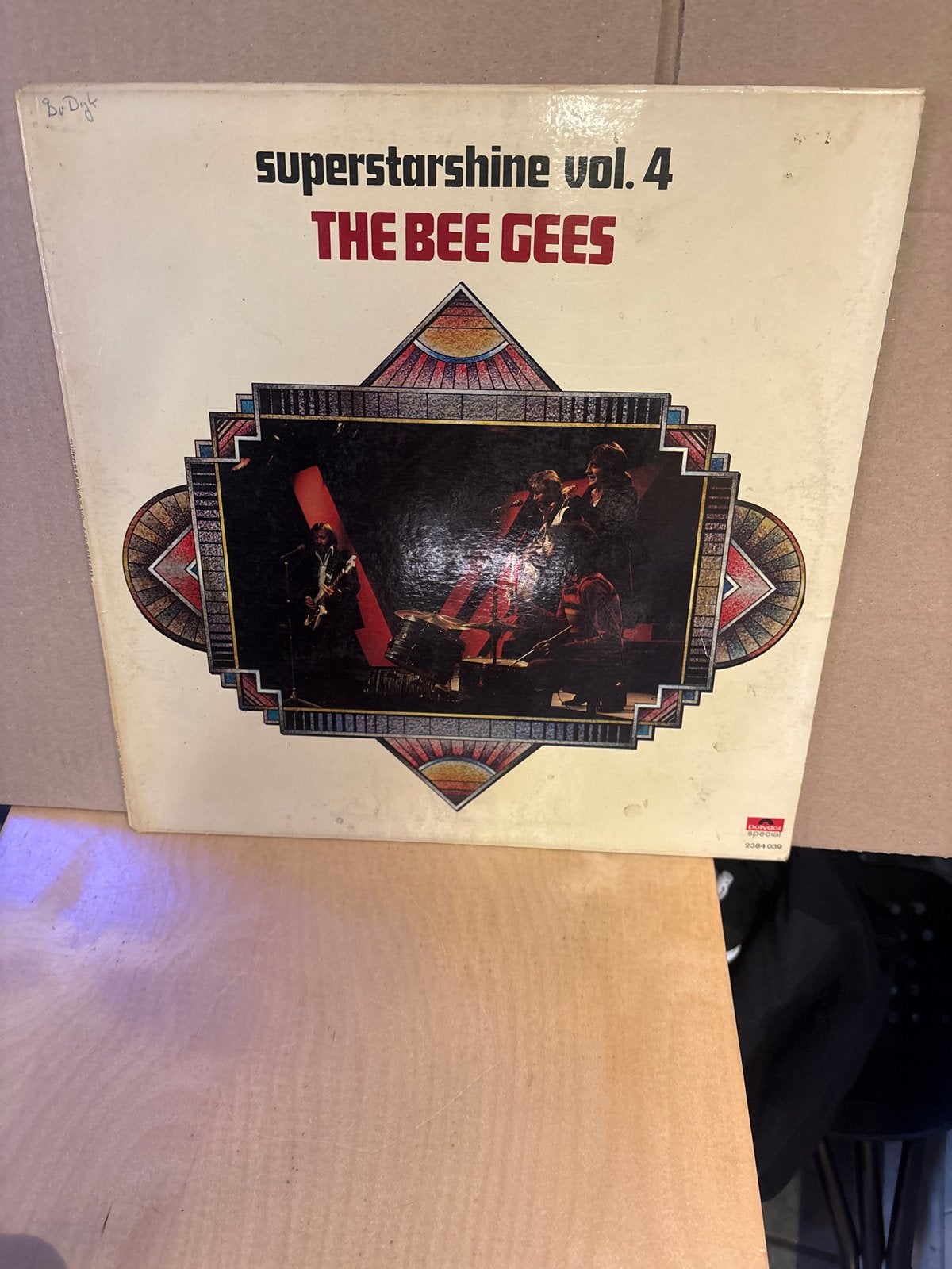 Bee Gees - Superstarshine Vol. 4 LP (Lichte krasjes), LP, Gebruikt, Pop, Ophalen of Verzenden