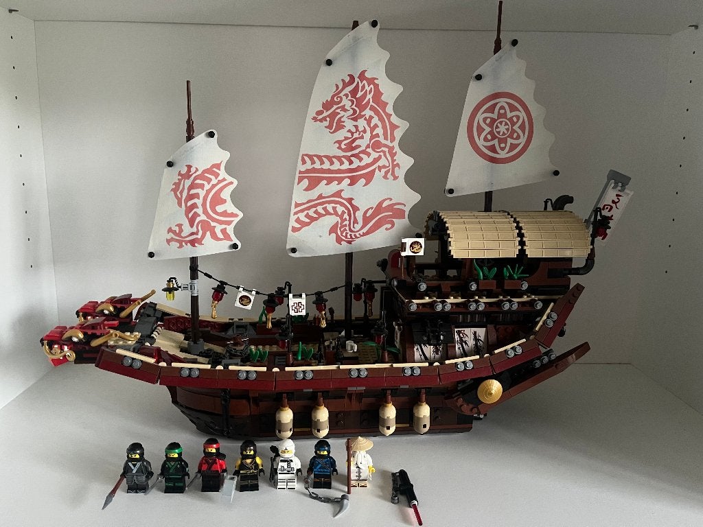 Enorme partij Lego Ninjago complete sets met boekjes, Ophalen, Compleet, Lego, Zo goed als nieuw