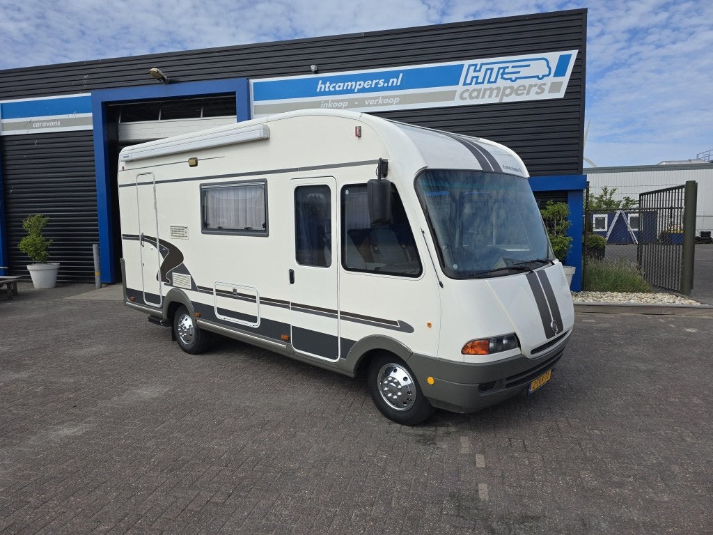 Euramobile Dercks Alko 2001 in Top Staat., Integraal, Ringverwarming, Fiat, 6 tot 7 meter