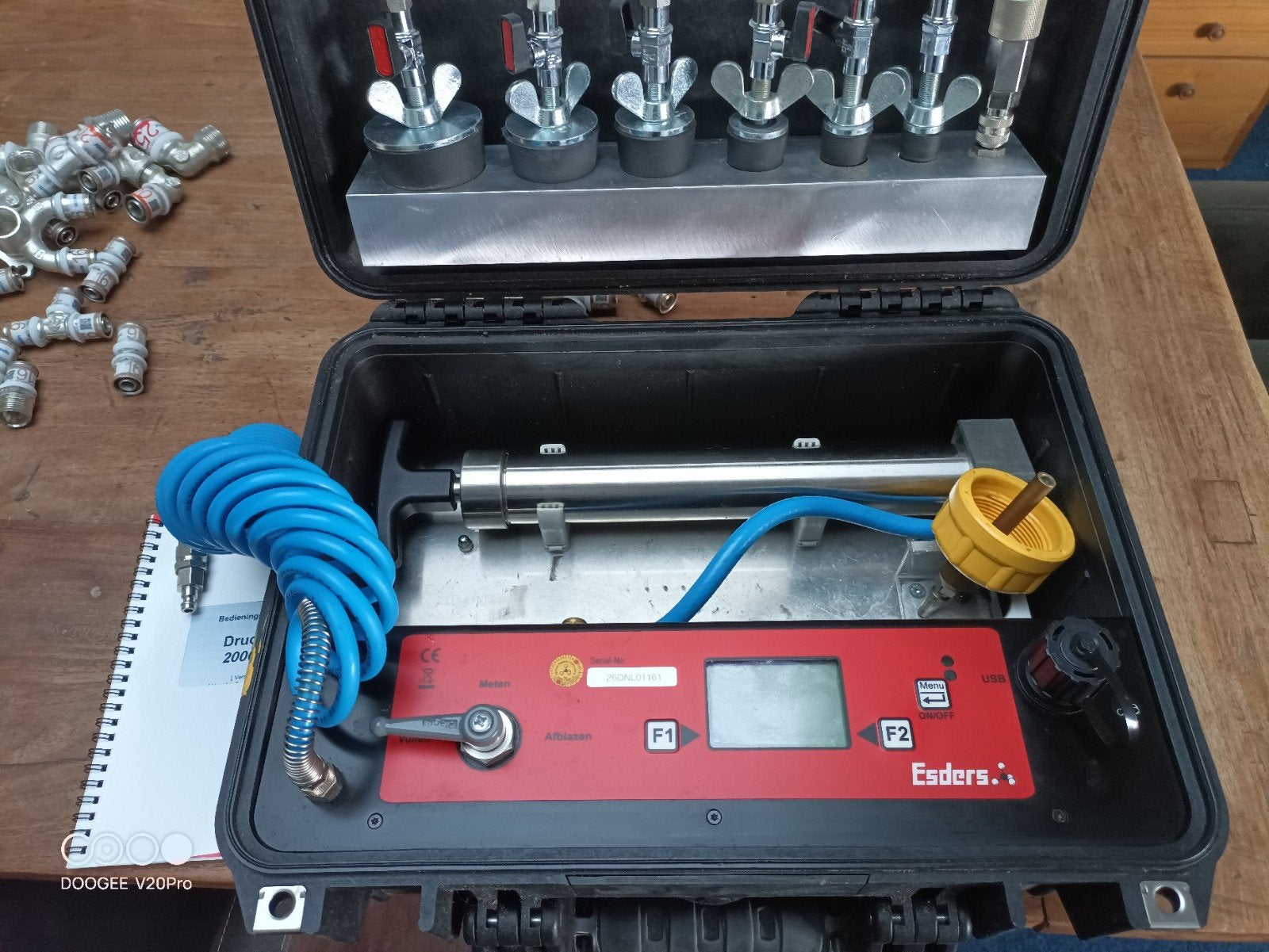 Esders DruckTest 2000 NL 3 Gas Afpers Set, Ophalen of Verzenden