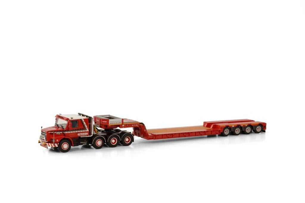 WSI Spreen Scania 3 series torpedo streamline 8x4, Ophalen of Verzenden, Nieuw, Bus of Vrachtwagen, Wsi