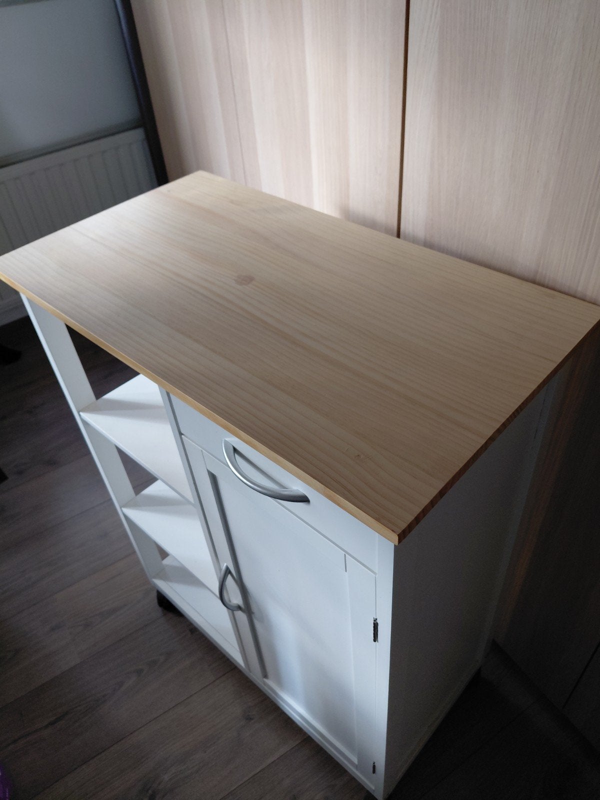 keukentrolley, Ophalen, Gebruikt, Hout