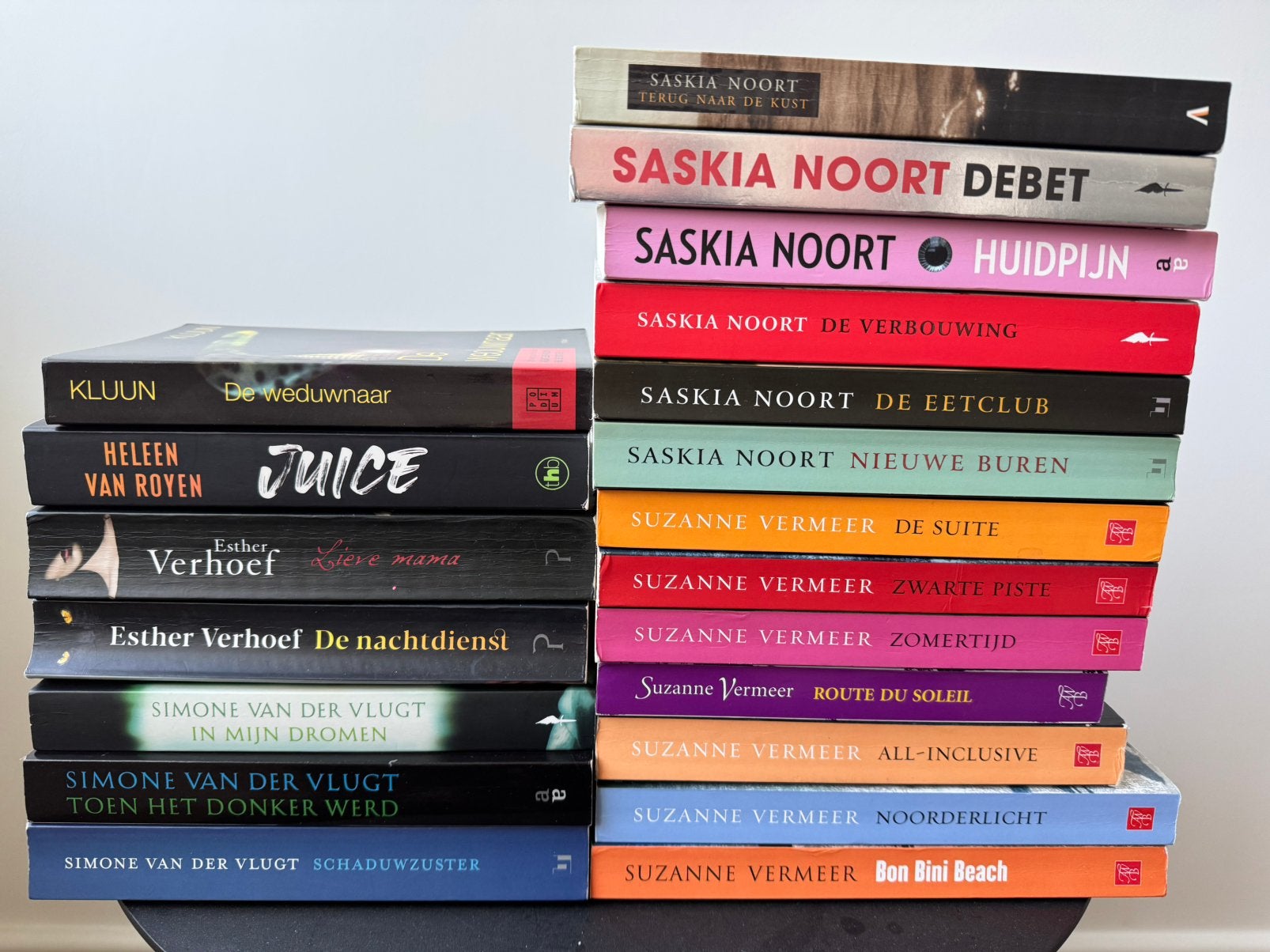 Diverse boeken nederlandse schrijvers oa saskia Noort, Ophalen of Verzenden, Gelezen, Populaire fictie