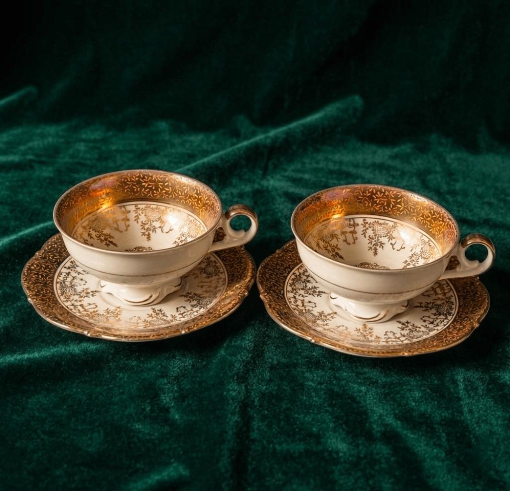 Vintage Bareuther Bavaria porseleinen set, Antiek en Kunst, Ophalen of Verzenden