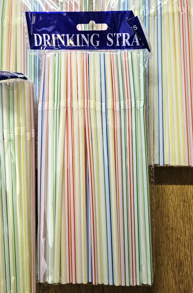500 Plastic rietjes, buigbaar, meerkleurig, nieuw, Overige typen, Kunststof, Nieuw, Ophalen of Verzenden