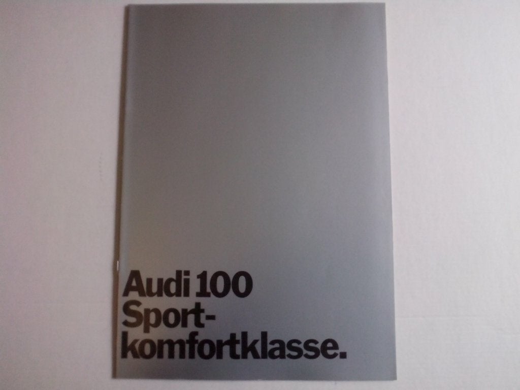 4x Audi 100 brochures folders 1971 1972 1973 1974 1975 NL+D, Ophalen of Verzenden, Audi