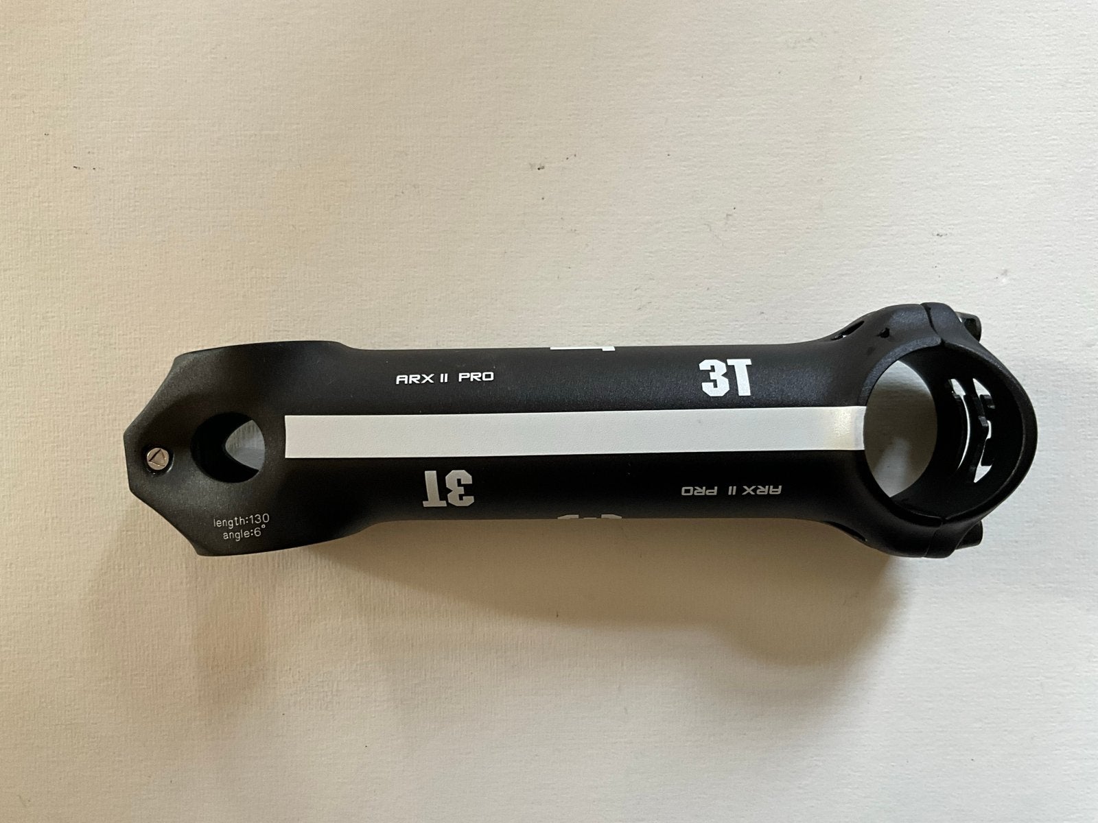 3T ARX II PRO stuurpen 130mm, 6/84 graden stem, Stuur, Ophalen of Verzenden, Zo goed als nieuw, Gravelbike