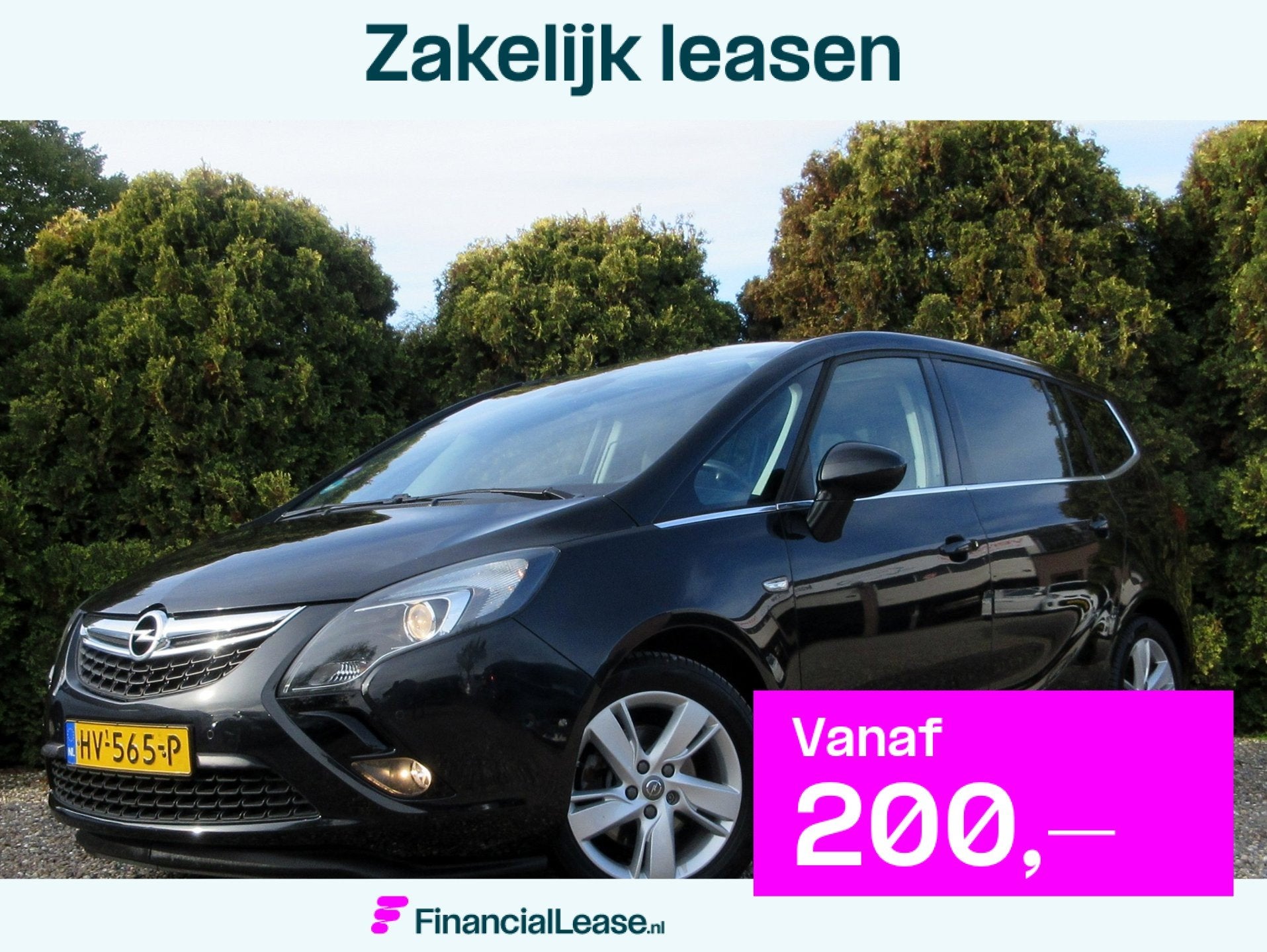 Opel Zafira Tourer 1.4 Business+ 7 persoons * Panoramadak *, Verwarmde buitenspiegels, Gebruikt, 4 cilinders, 7 stoelen