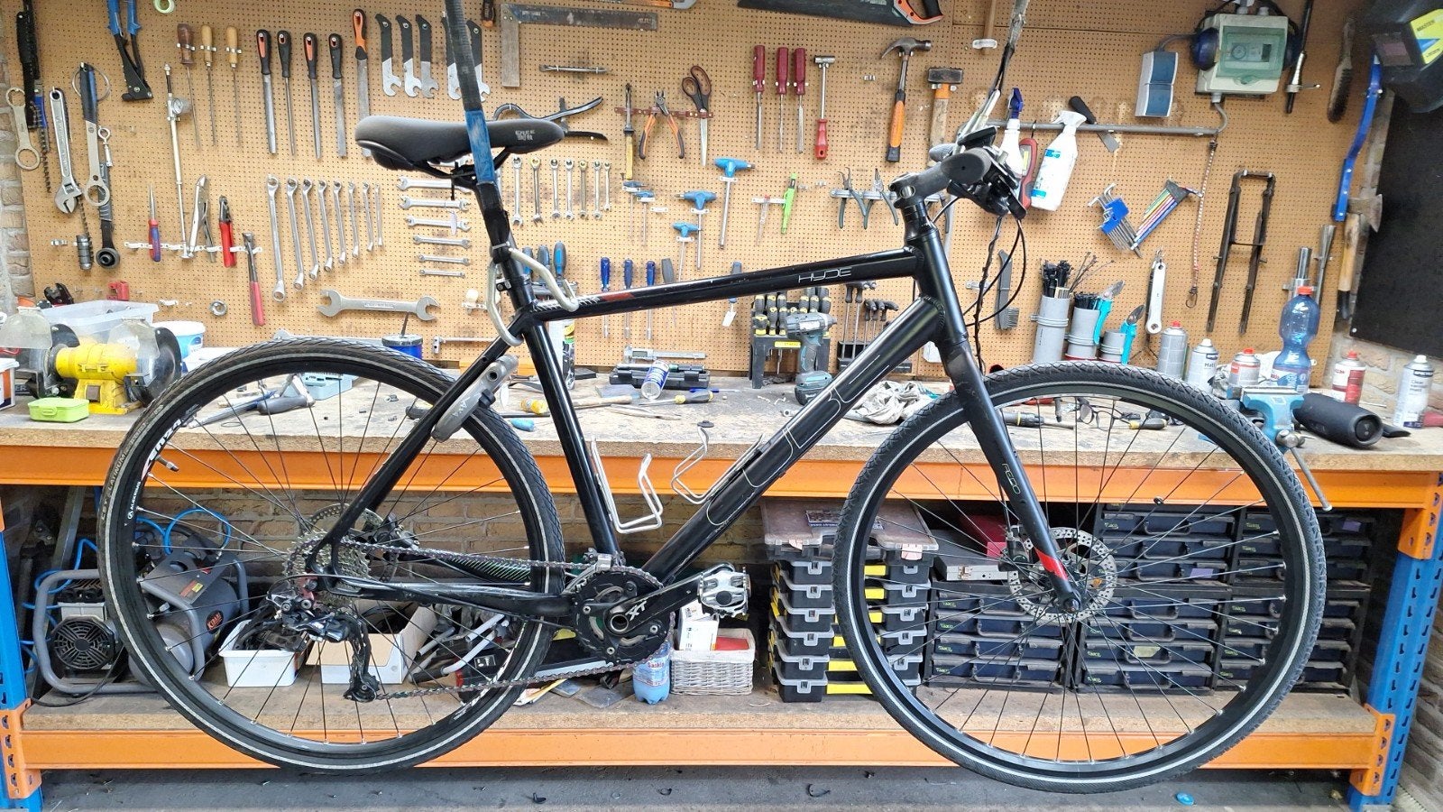cube hyde, Fietsen en Brommers, 28 inch, Meer dan 20 versnellingen, Schijfrem, 53 tot 57 cm