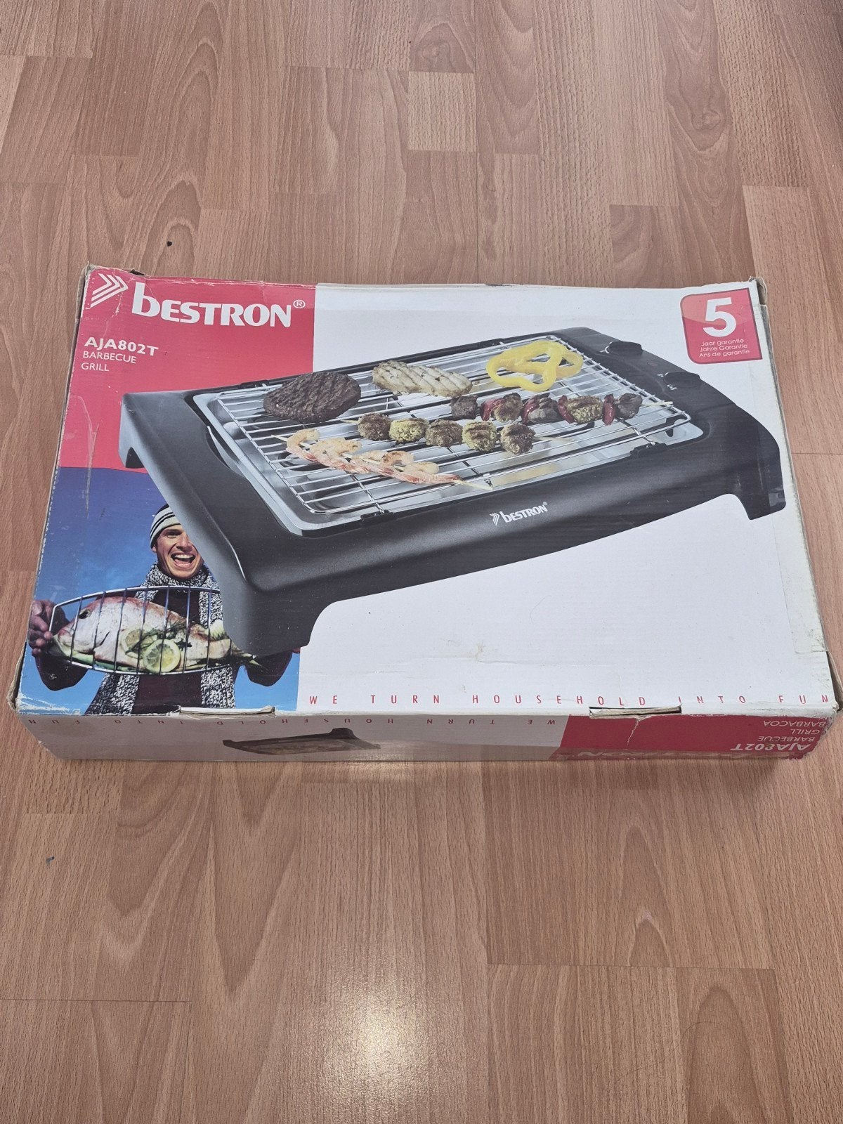 Nieuwe Bestron elektrische barbecue AJA802T, Ophalen of Verzenden, Nieuw, Bestron