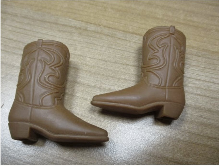 VINTAGE BARBIE/KEN COWBOY BOOTS TAIWAN, Ophalen of Verzenden, Zo goed als nieuw, Accessoires