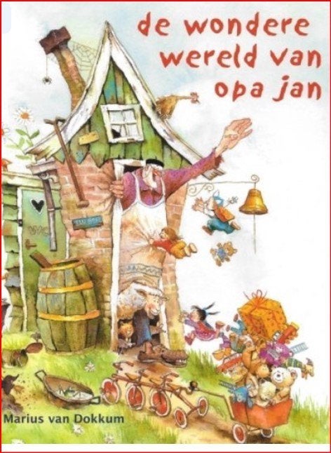 de wondere wereld van opa Jan, Marius van Dokkum, Fictie algemeen, Jongen of Meisje, Ophalen of Verzenden