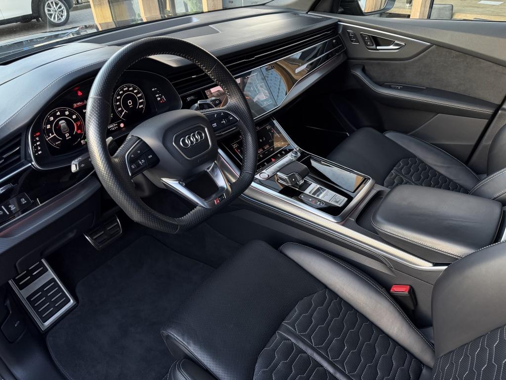 Audi RS Q8 4.0 TFSI RS Q8 Quattro | Dynamic-pakket plus | He, Auto's, Gebruikt, Zwart, Bedrijf, Adaptive Cruise Control