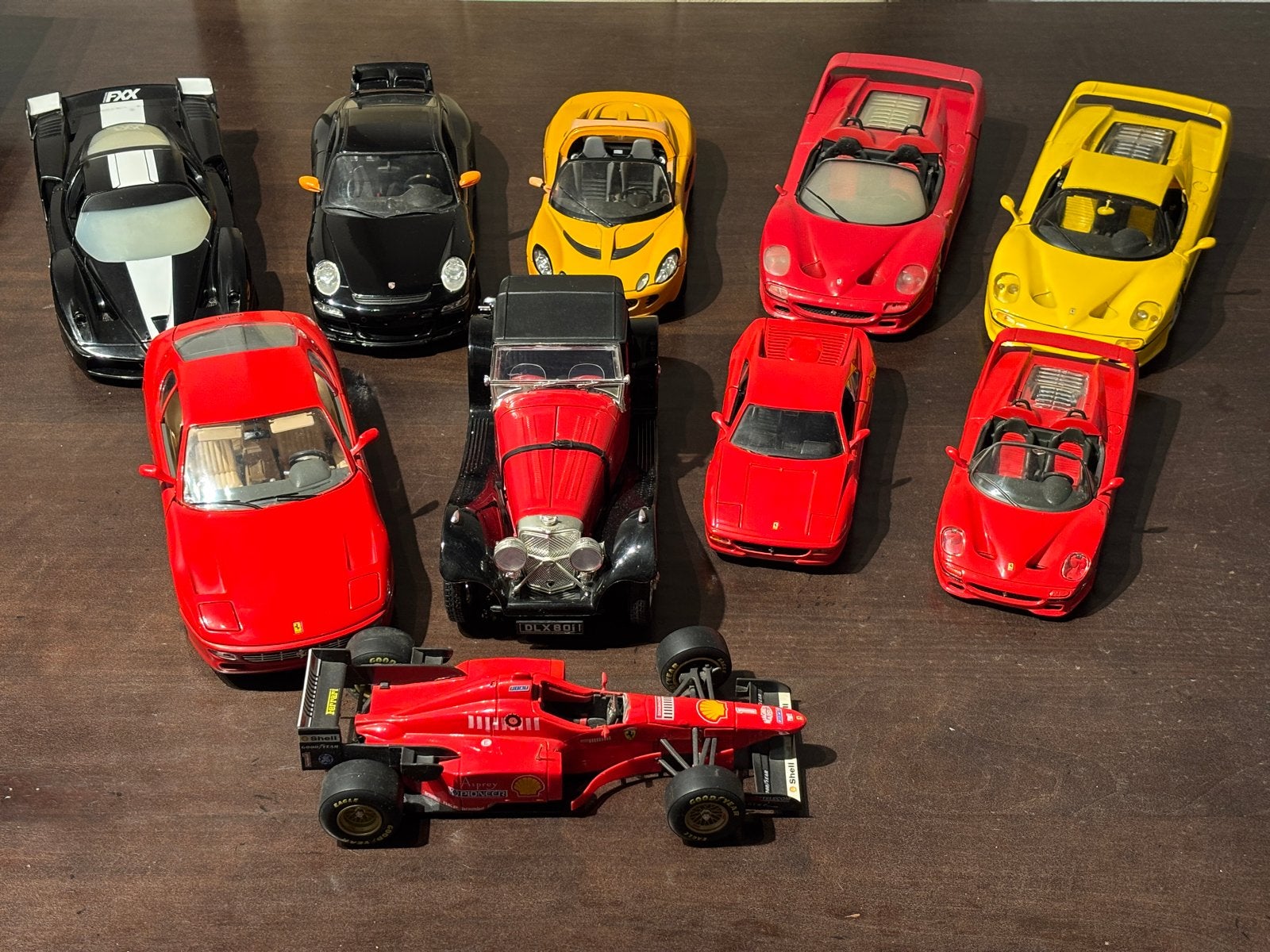 Collectie modelauto's: Ferrari, Porsche, Lotus (diverse scha, Ophalen, Gebruikt, Auto, Overige merken