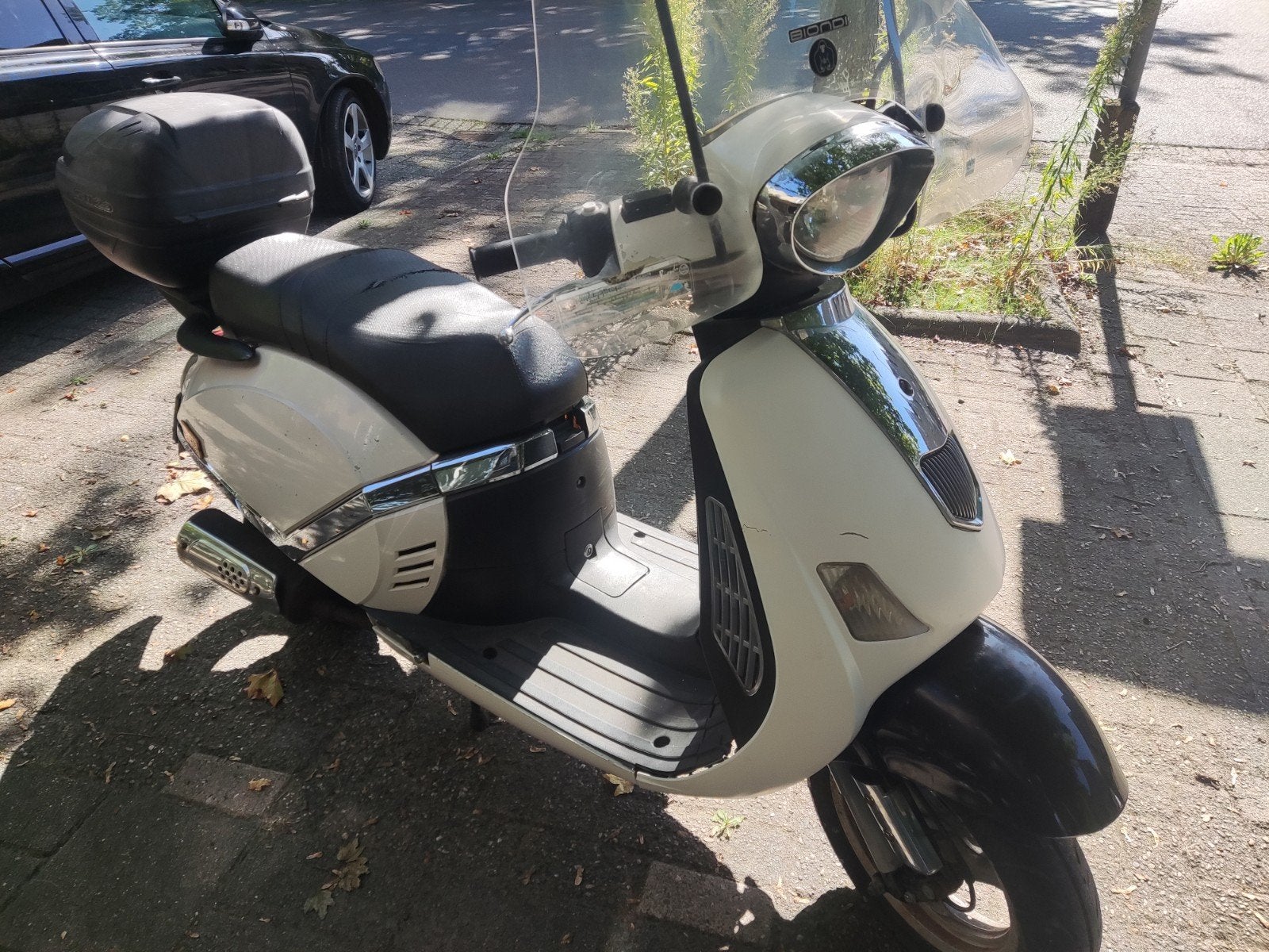 betrouwbare Znen 50 QT snorcooter met helm, Ophalen, Gebruikt, Benzine, Overige merken