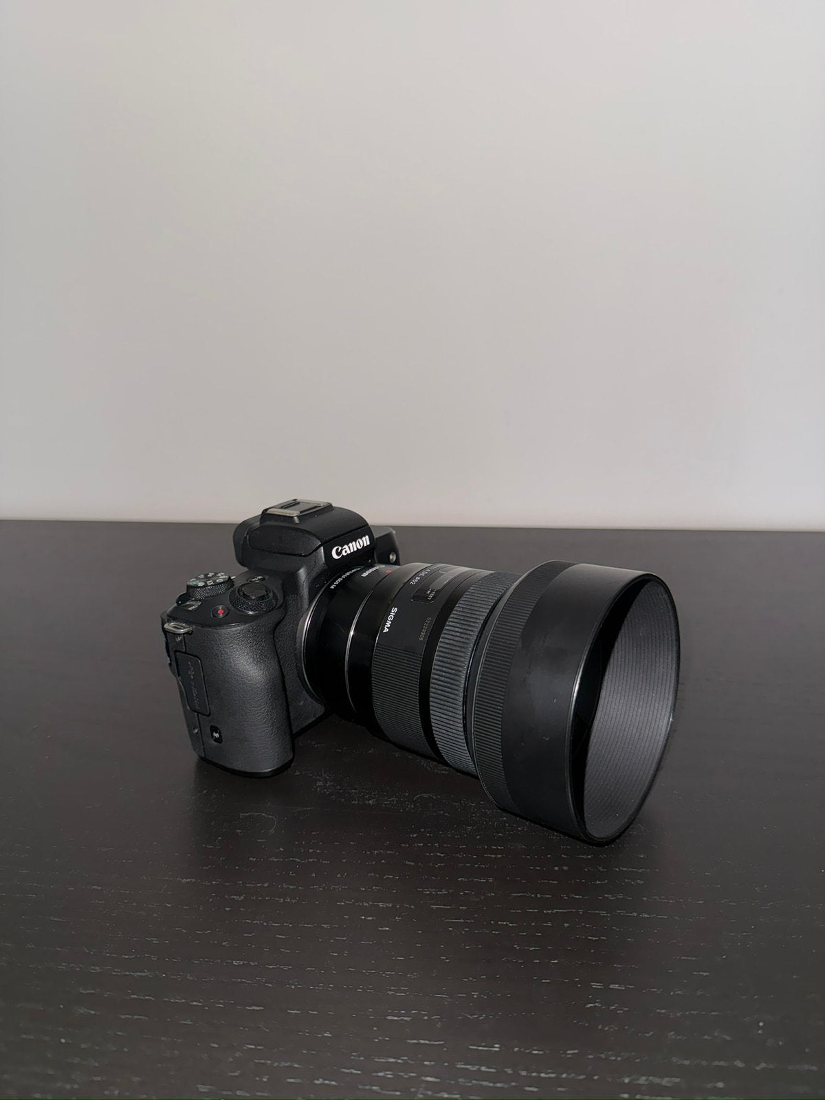 Canon m50 + sigma art 30mm f1.4 lens + ef -> ef-m adapter, Gebruikt, Canon, Canon EF, Ophalen