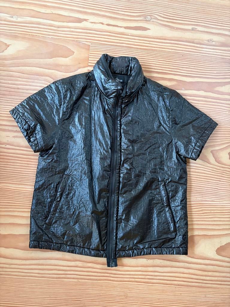 Stone Island Shadow Project black insulated jacket L SISP, Ophalen of Verzenden, Zo goed als nieuw, Zwart