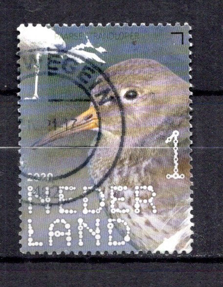 gestempelde zegel. Jaar 2020: Beleef de natuur, Postzegels en Munten, Postzegels | Nederland, Ophalen of Verzenden, Na 1940, Gestempeld