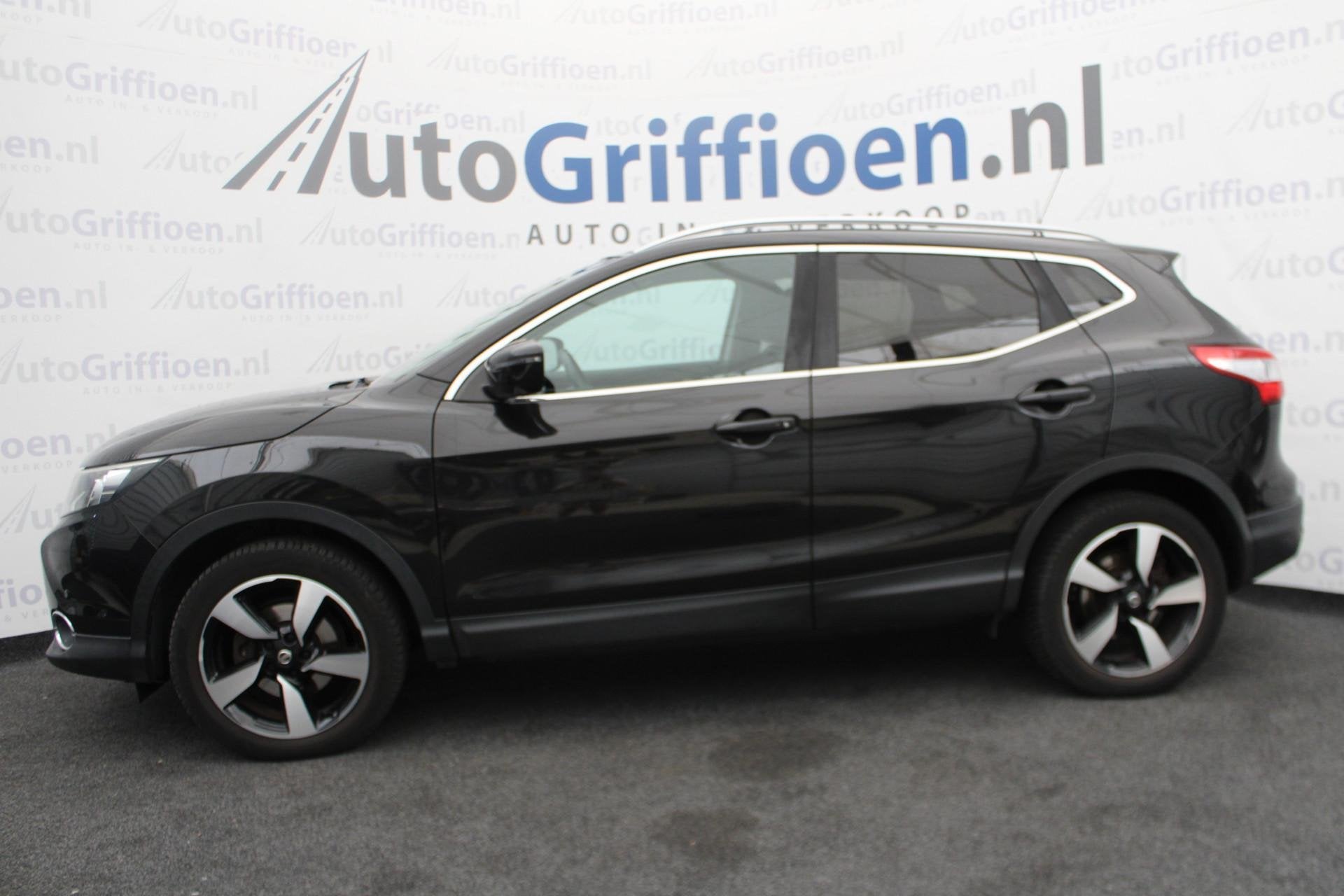 Nissan Qashqai 1.2 N-Vision nette SUV met pano en groot sche, Auto's, Voorwielaandrijving, Gebruikt, 4 cilinders, Bruin