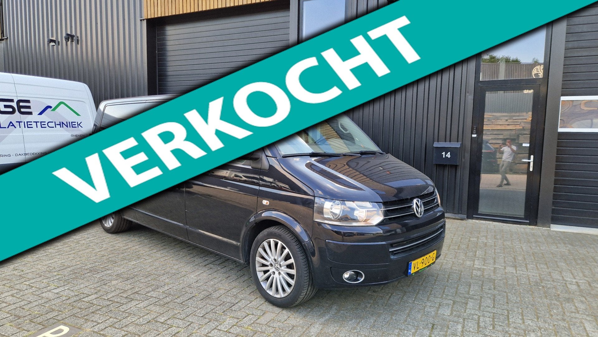 Volkswagen Transporter 2.0 TDI L2H1 DC Comfortline, Euro 5, Stof, Gebruikt, 4 cilinders