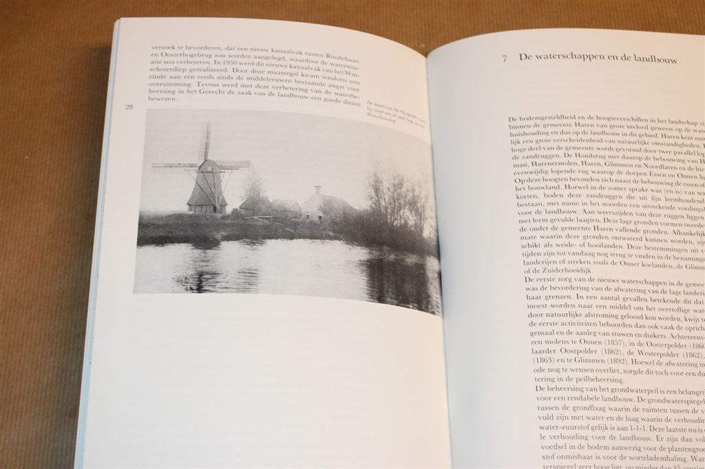 Haren tussen Hunze en Aa — Geschiedenis van de Waterstaat, Boeken, Ophalen of Verzenden, Zo goed als nieuw