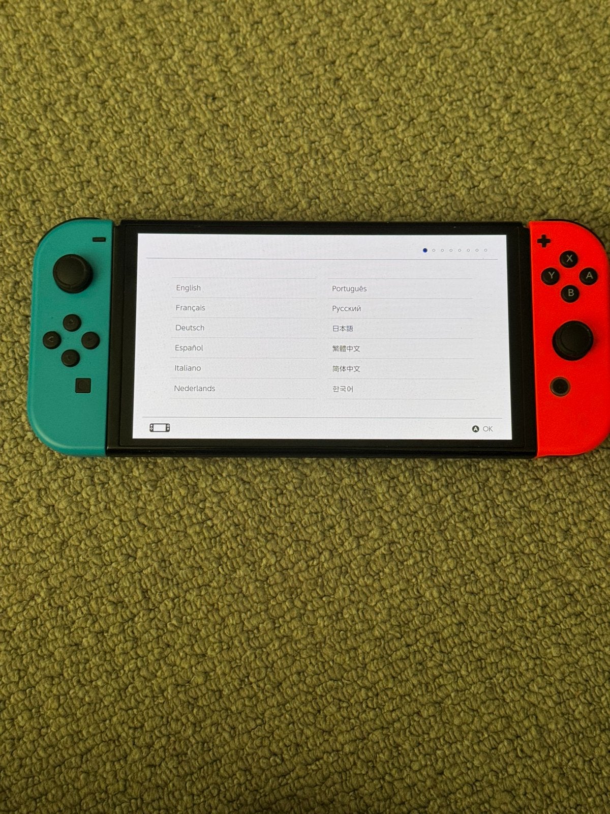 Foto 4 van Nintendo switch OLED + 1 game — absolute nieuwstaat!