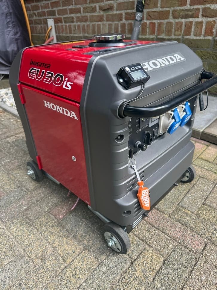 Honda EU30is Inverter Aggregaat - Zo goed als nieuw, Ophalen, Elektrisch startend, Benzine, Zo goed als nieuw