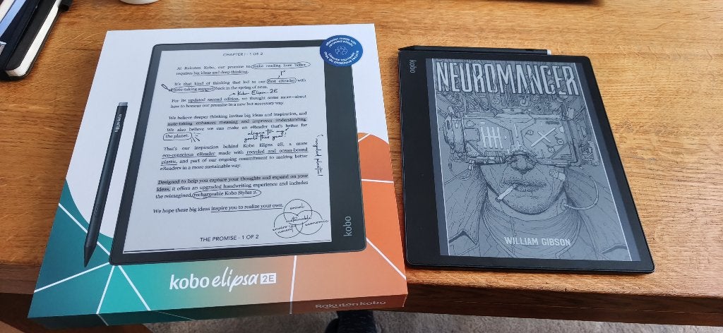 Kobo elipsa 2e, Computers en Software, E-readers, Kobo, Ophalen of Verzenden, Zo goed als nieuw, 10 inch of meer